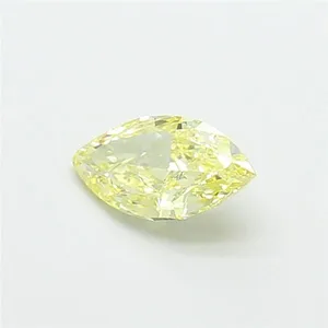 1.04ct MARQUISE Fancy Yellow VS1 Coloured Lab diamond