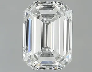 0.58ct EMERALD F VVS2 Natural diamond