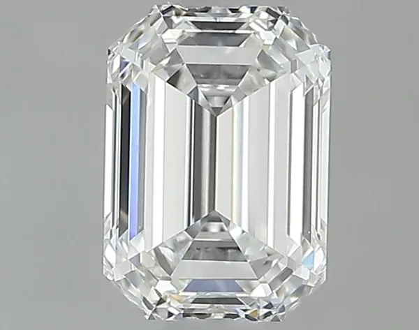 0.58ct EMERALD F VVS2 Natural diamond