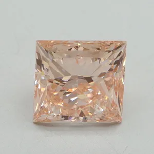 2.5ct PRINCESS Fancy Intense Pink VS2 Coloured Lab diamond