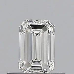 0.5ct EMERALD H VVS1 Natural diamond