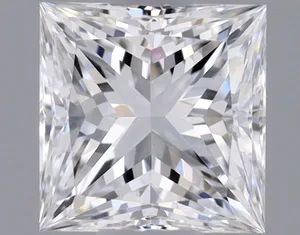 0.32ct PRINCESS D VVS2 Natural diamond