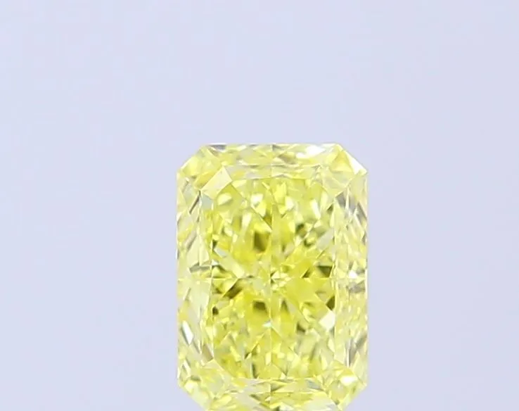 1.02ct RADIANT Fancy Intense Yellow VS1 Coloured Lab diamond