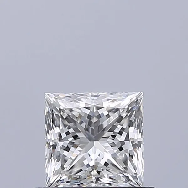 0.58ct PRINCESS G VVS2 Natural diamond