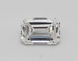 0.6ct EMERALD D VVS1 Lab diamond