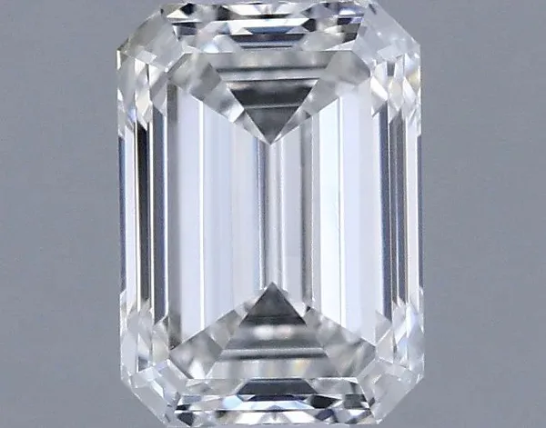 0.5ct EMERALD F VVS1 Natural diamond