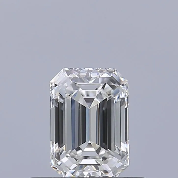 0.51ct EMERALD F VVS2 Natural diamond