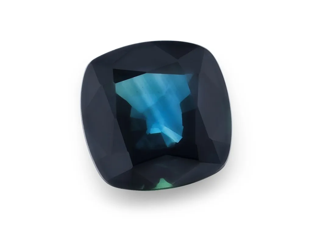 1.35ct Blue Sapphire, Cushion gemstone