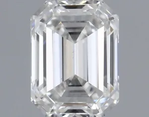 0.56ct EMERALD F VS2 Natural diamond