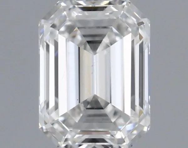 0.56ct EMERALD F VS2 Natural diamond