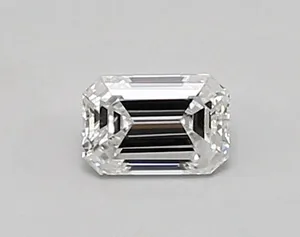 0.34ct EMERALD D VVS2 Lab diamond