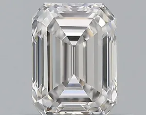 0.55ct EMERALD D VVS1 Natural diamond