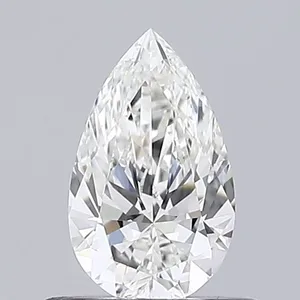 0.51ct PEAR H VVS2 Natural diamond