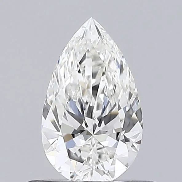 0.51ct PEAR H VVS2 Natural diamond