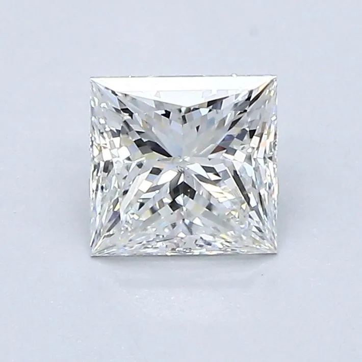0.81ct PRINCESS G SI1 Natural diamond