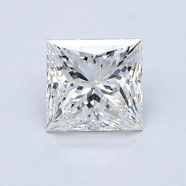 0.81ct PRINCESS G SI1 Natural diamond