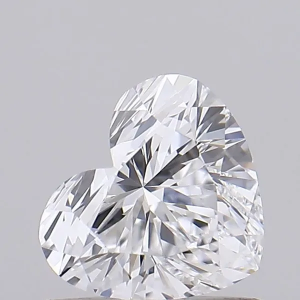 0.51ct HEART D IF Lab diamond
