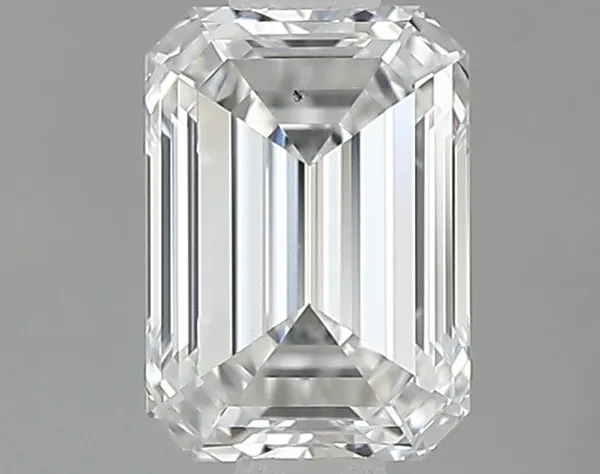 0.61ct EMERALD E VS2 Natural diamond