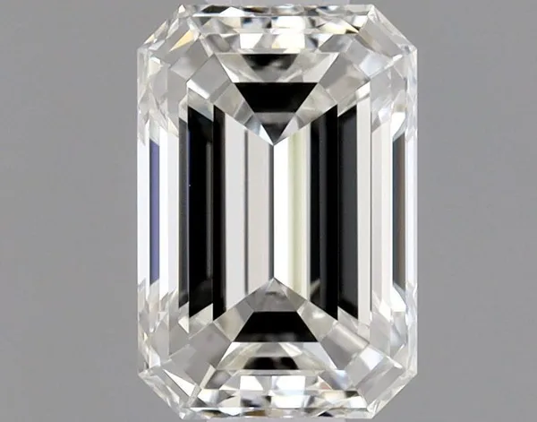 0.5ct EMERALD F VVS2 Natural diamond