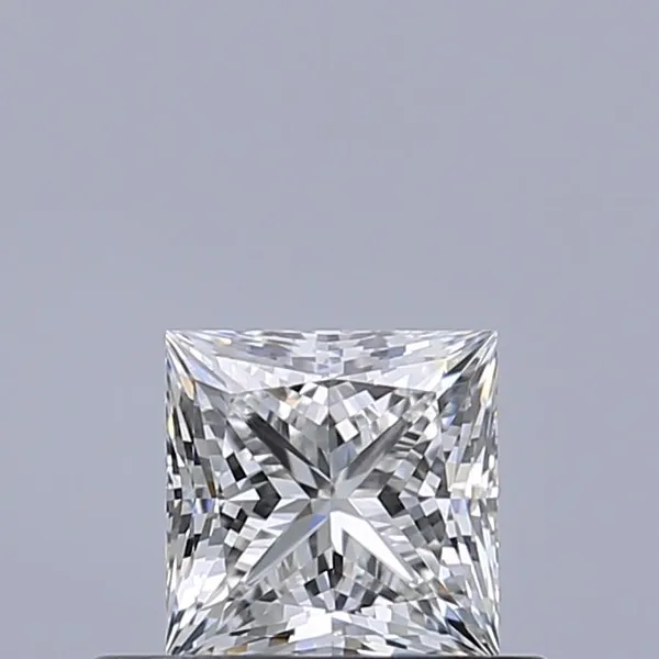 0.47ct PRINCESS E VVS2 Natural diamond