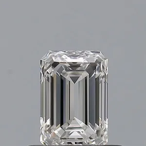 0.5ct EMERALD F VVS1 Natural diamond