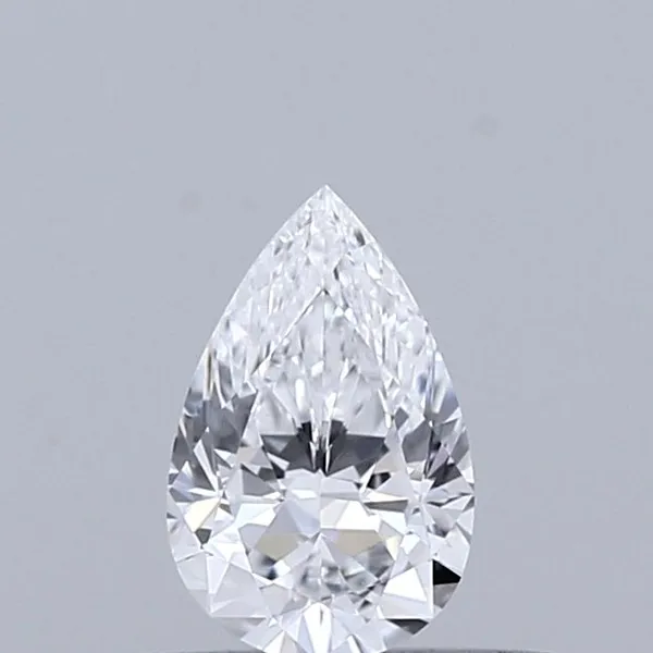 0.32ct PEAR D VS1 Natural diamond