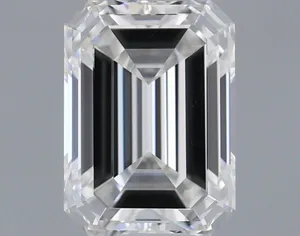 0.57ct EMERALD F VVS1 Natural diamond