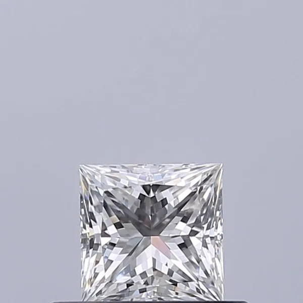 0.41ct PRINCESS F VVS1 Natural diamond