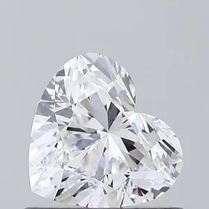 0.54ct HEART D VVS2 Lab diamond