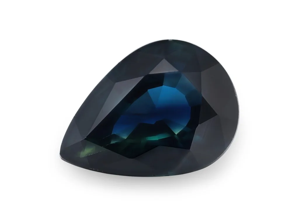 1.46ct Blue Sapphire, Pear Shape gemstone