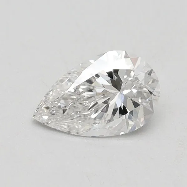 0.6ct PEAR F VS1 Lab diamond
