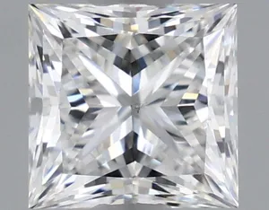 0.96ct PRINCESS F VS2 Natural diamond