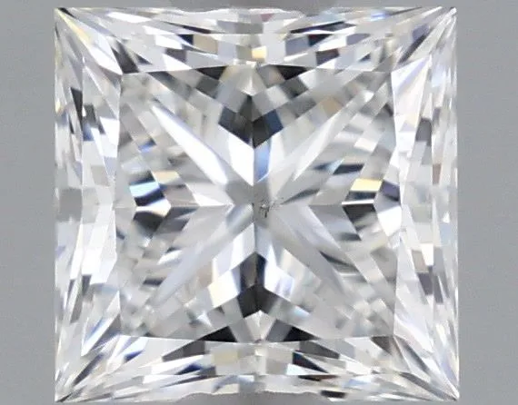 0.96ct PRINCESS F VS2 Natural diamond