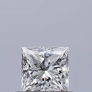 0.4ct PRINCESS D VVS1 Natural diamond