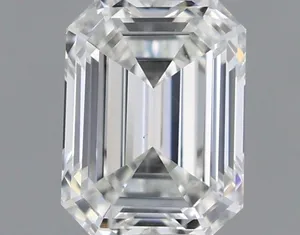 0.41ct EMERALD H VS1 Natural diamond