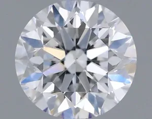 0.66ct ROUND Fancy Vivid Blue VS1 Coloured Lab diamond