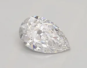 0.67ct PEAR D VVS2 Lab diamond