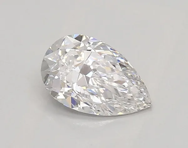 0.67ct PEAR D VVS2 Lab diamond