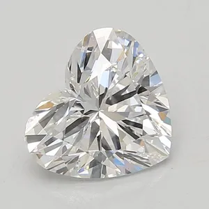 1.24ct HEART E VVS2 Lab diamond