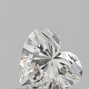0.5ct HEART H VVS2 Natural diamond