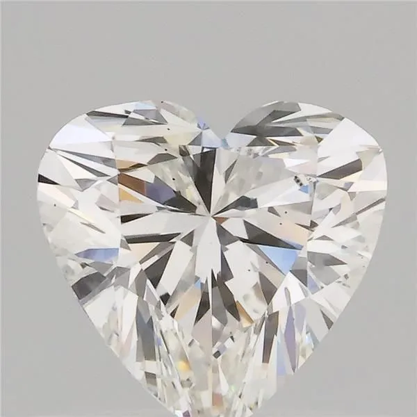 0.63ct HEART F VS2 Lab diamond