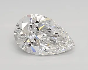 0.88ct PEAR D VVS2 Lab diamond