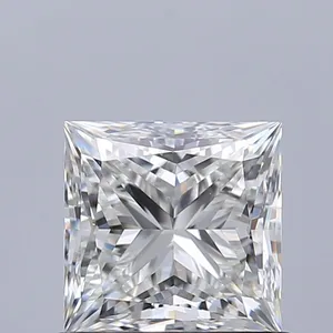 0.91ct PRINCESS H VVS2 Natural diamond