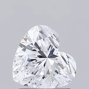 1.08ct HEART E VVS1 Lab diamond