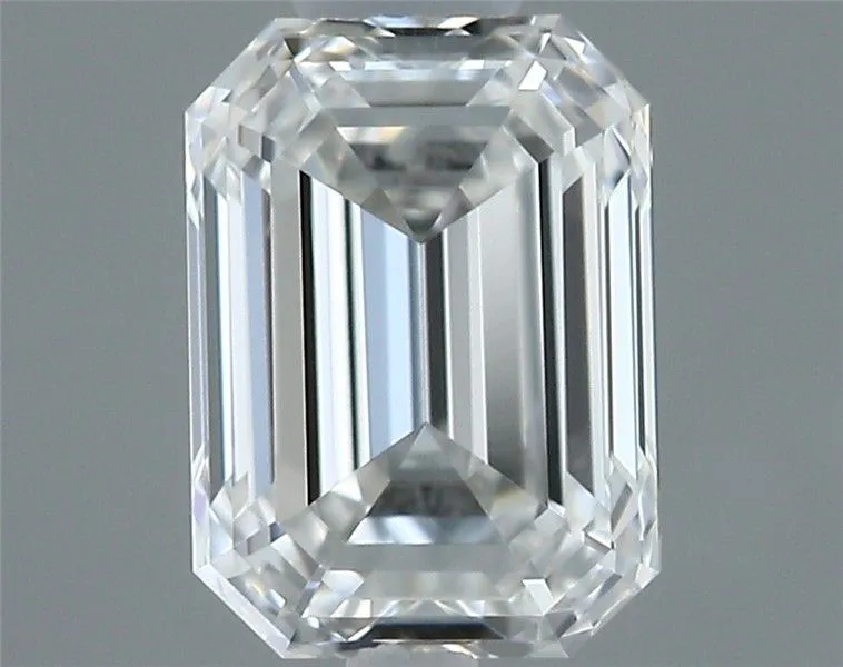 0.45ct EMERALD F VS1 Natural diamond