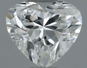 0.37ct HEART F VS1 Natural diamond
