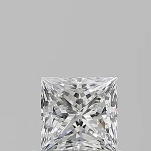 0.63ct PRINCESS E VS2 Natural diamond