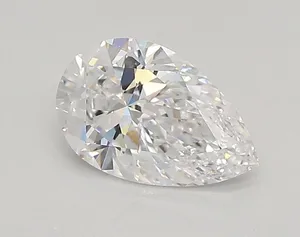 0.84ct PEAR D VVS1 Lab diamond