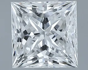 0.91ct PRINCESS E IF Natural diamond