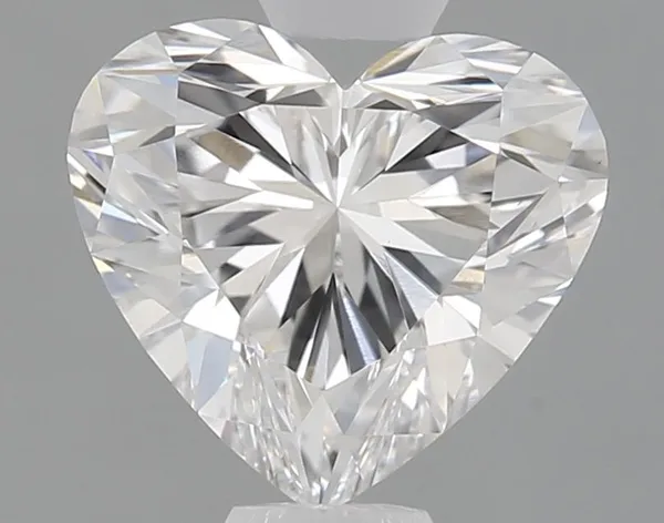0.81ct HEART D VS1 Lab diamond